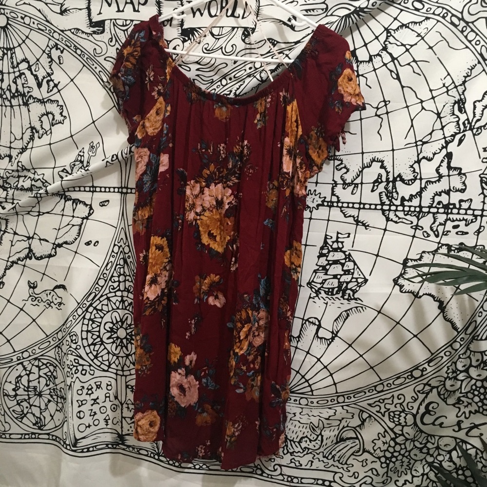 Off the shoulder dress